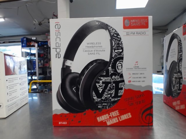 Headphones sans fil escape neuf