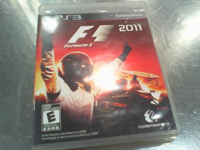 F1 formula 2011 jeu ps3