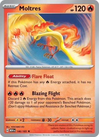 Pokemon scarlett and violet moltres