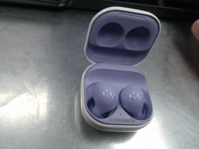 Buds pro mauve case blanc