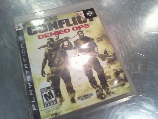 Conflict denied ops jeu ps3
