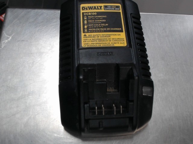 Chargeur dewalt 12v