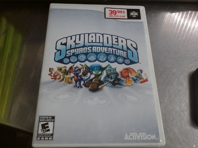 Skylanders spyro's adventure