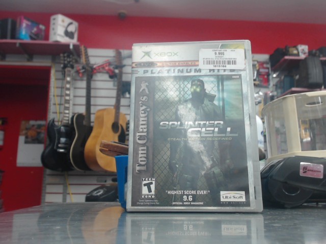 Splinter cell stealth action redefined