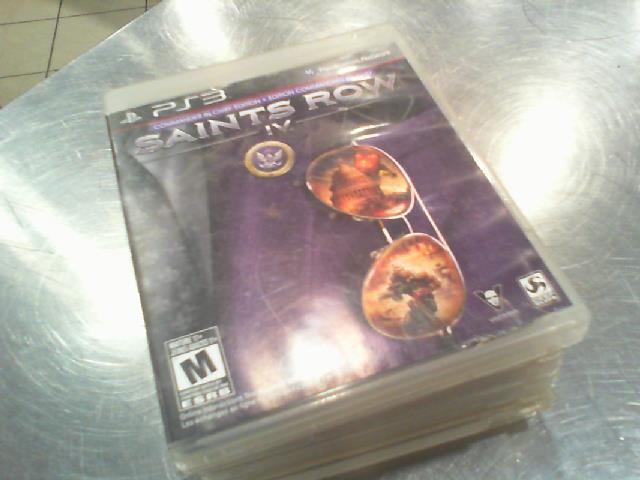 Saint row iv jeu ps3