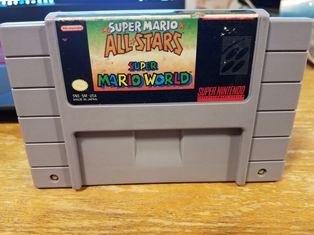 Super mario allstars super mario world