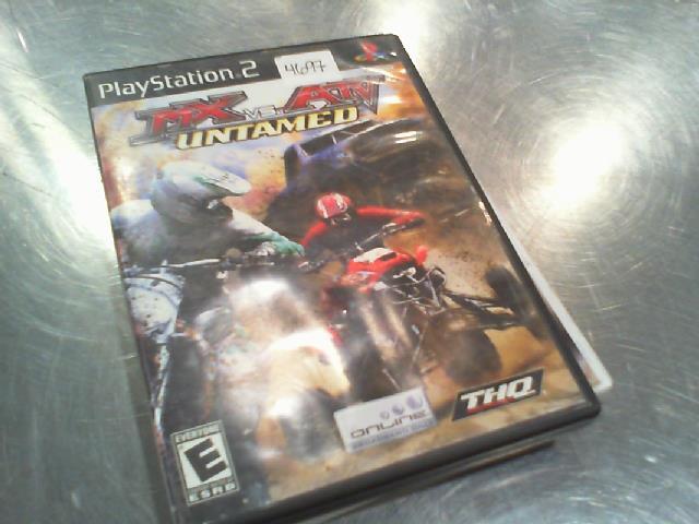 Mx vs atv untamed jeu ps2