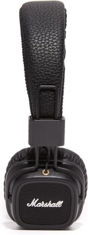 Haut parleur noir en boite marshall