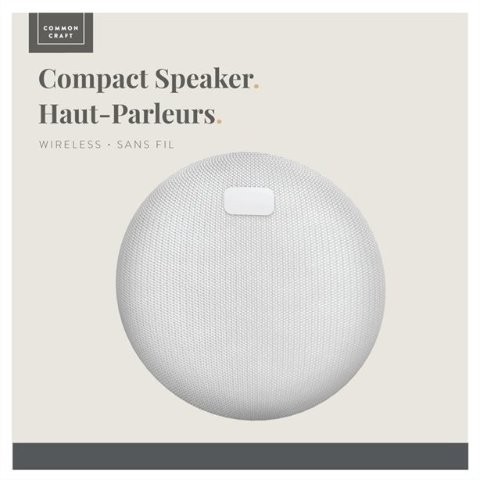 Haut parleur compact blanc neuf boite