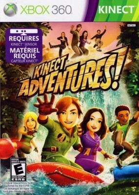 Jeu kinect adventure en boite
