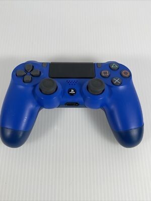 Manette de ps4 bleu avec cover
