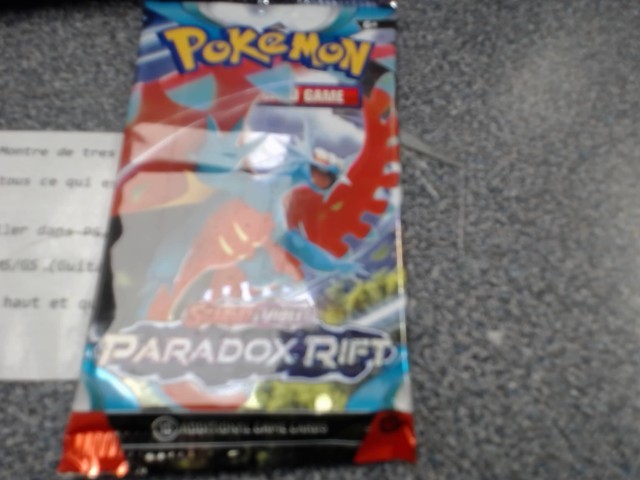 Booster scarlet & violet paradox rift