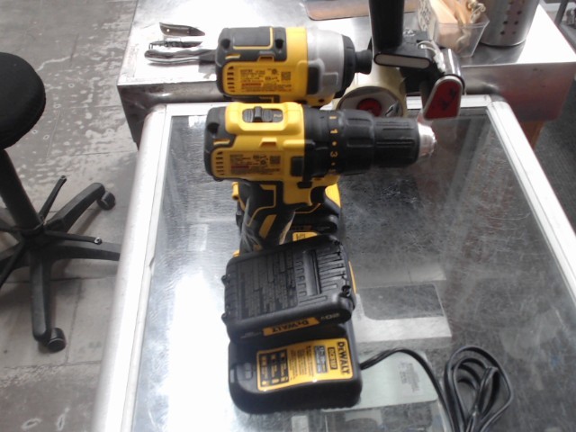 Drill+impact+2batt(1.5ah)+chargeur