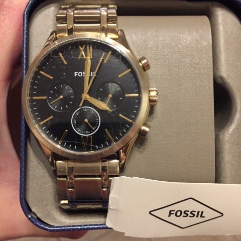 Montre fossil avec la boite