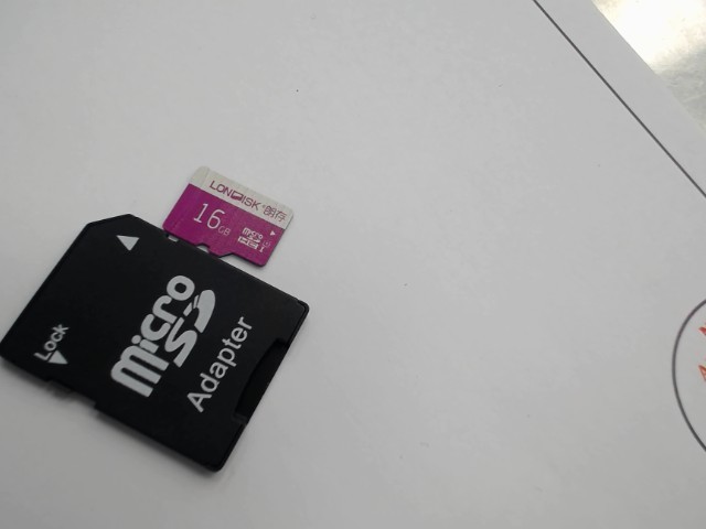 Adapteur + micro sd 16gb