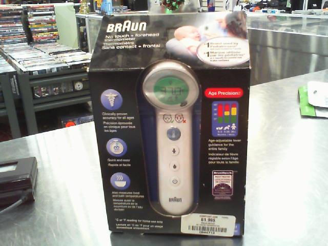 No touch thermometer