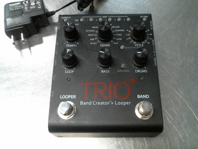 Trio+ looper footswitch display