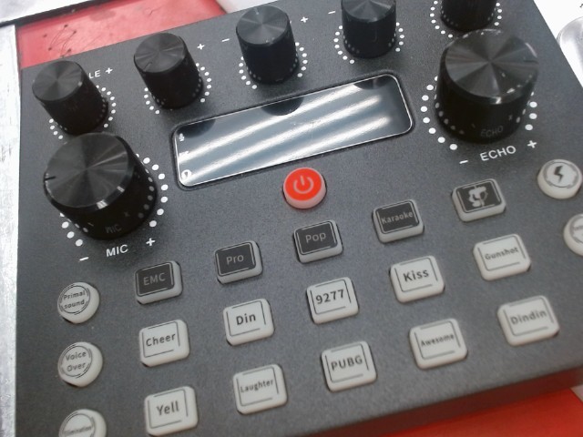 Sound board a podcast