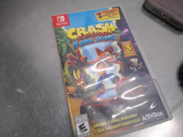 Crash bandicoot nsane trilogy switch