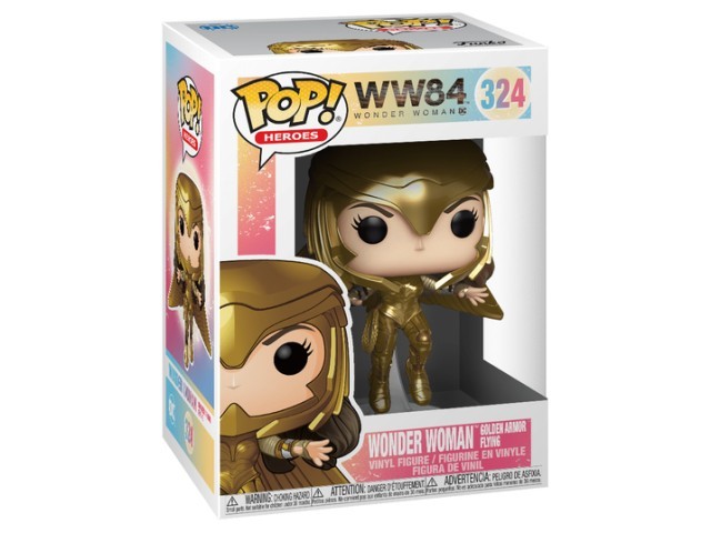 Ww84 wonder woman golden armor flying