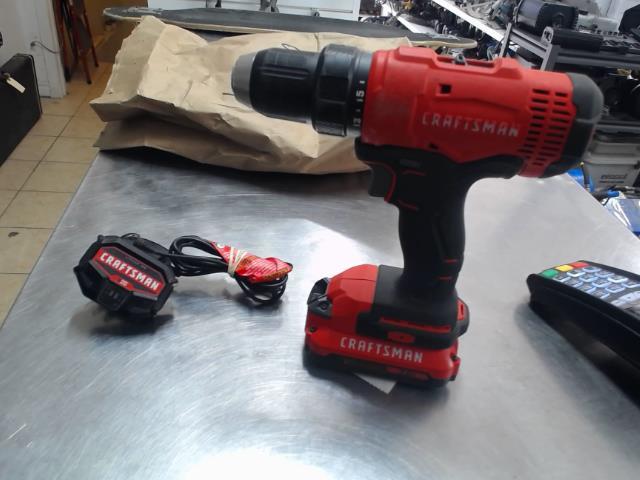 Drill + batt 2.0 ah + chrg