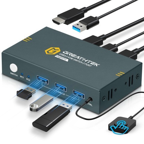 2-port kvm switch