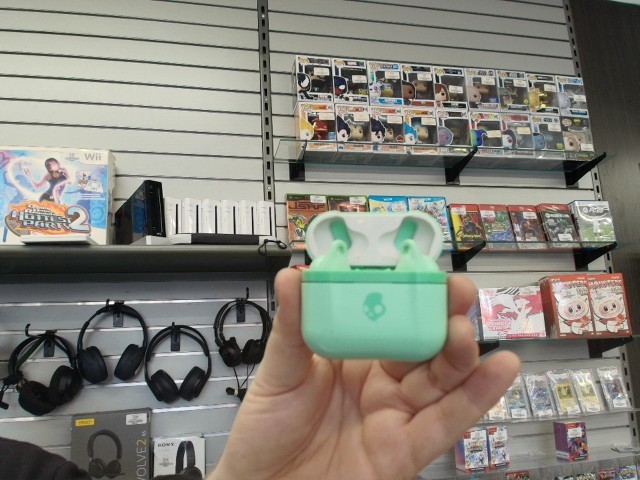 Ecouteur bt vert fluo