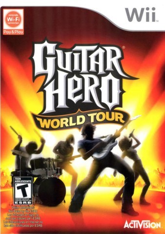 Guitar hero world tour - nintendo wii