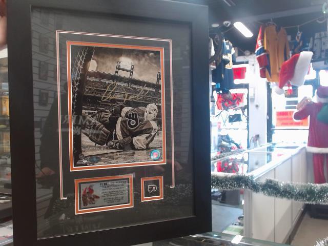 Cadre signe bernie parent nhl oficial