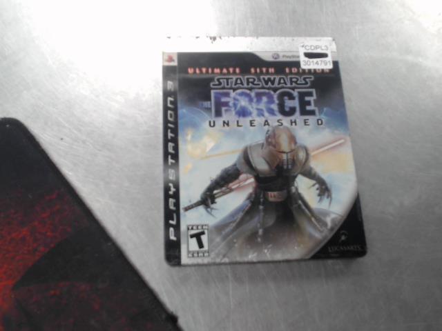Playstation 3 jeux starwars the force