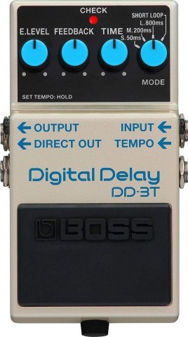Digital delay pedale de guitare