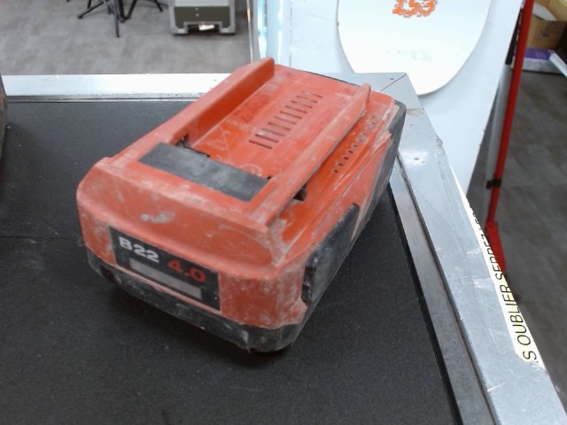 Batterie hilti 4ah 22v