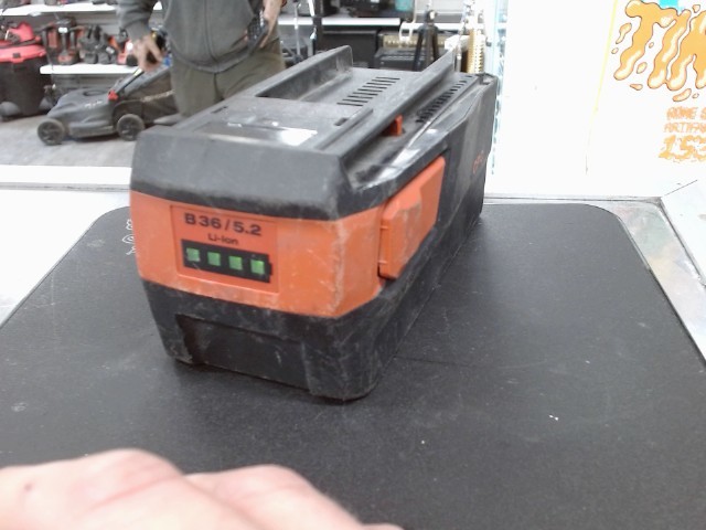 Battrie 5.2ah 36v pour hilti