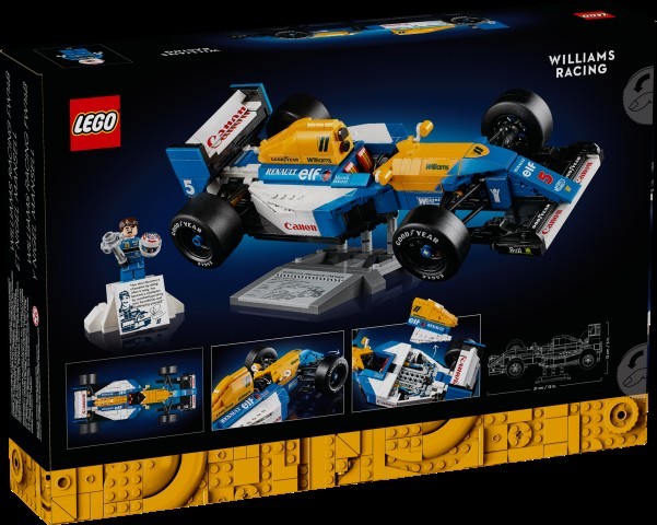 Lego williams racing fw14b & nigel manse
