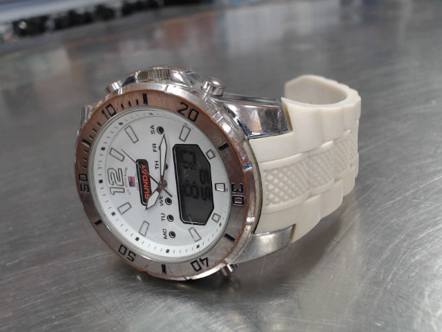 Montre homme bracelet rubber