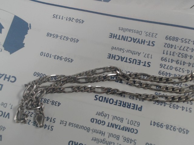 Chaine en argent