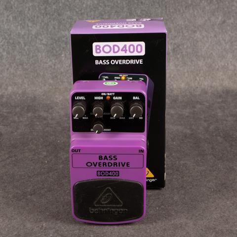 Behringer bod 400 pedal in box like new