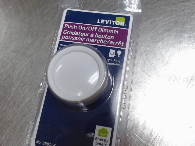 Gradateur poussoir marche/arret