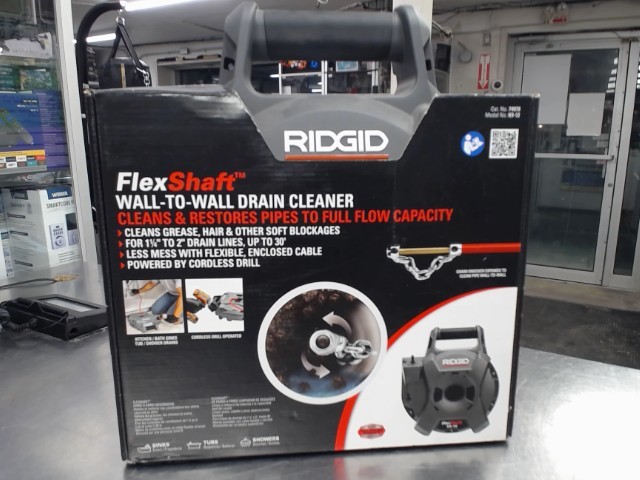 Flexshaft wall-to-wall cleaner neuf