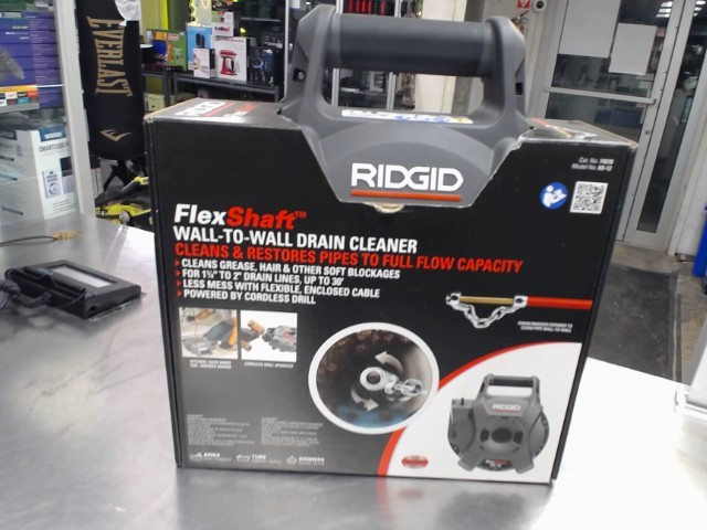 Flexshaft drain cleaner