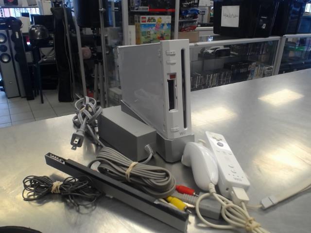 Console wii avec manette et fil