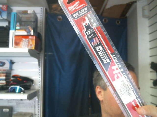 Blade nitrus carbide metal