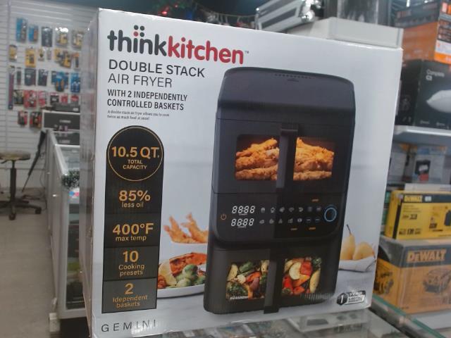 Double stack air fryer 1700w 10.5 qt new