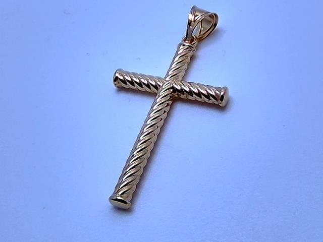BRELOQUE CROIX EN OR 10KT