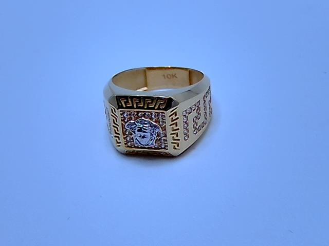 BAGUE EN OR 10KT POUR HOMME