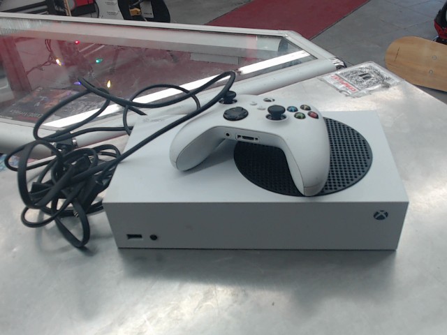 Console xbox serie s blanche avec fils
