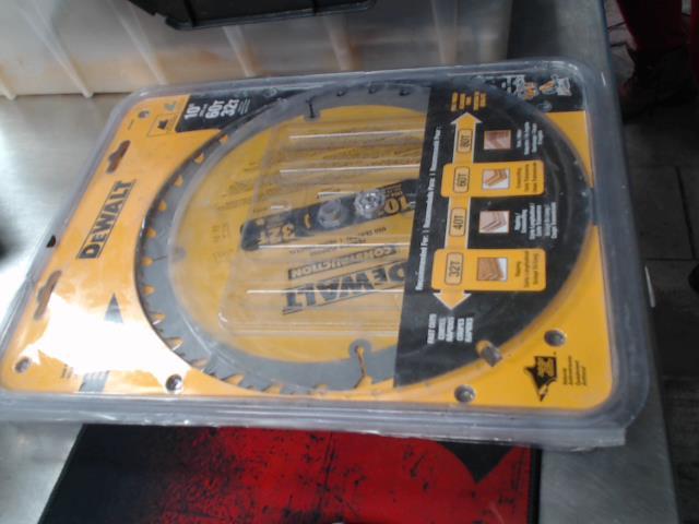 Lame seule  dewalt 10p 60t