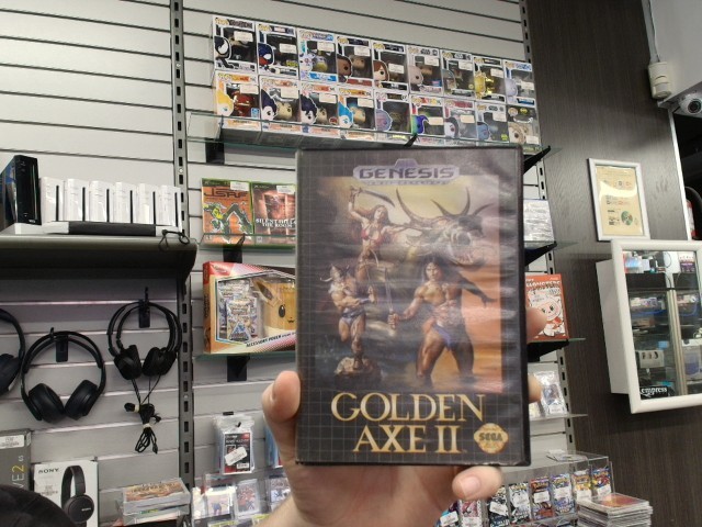 Golden axe 2 sans livret