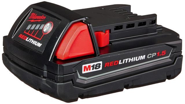 Milwaukee 1.5ah battery