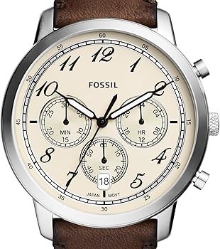 Montre stainless cadran blanc